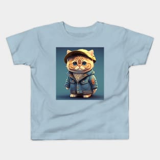 Ginger kitten Kids T-Shirt